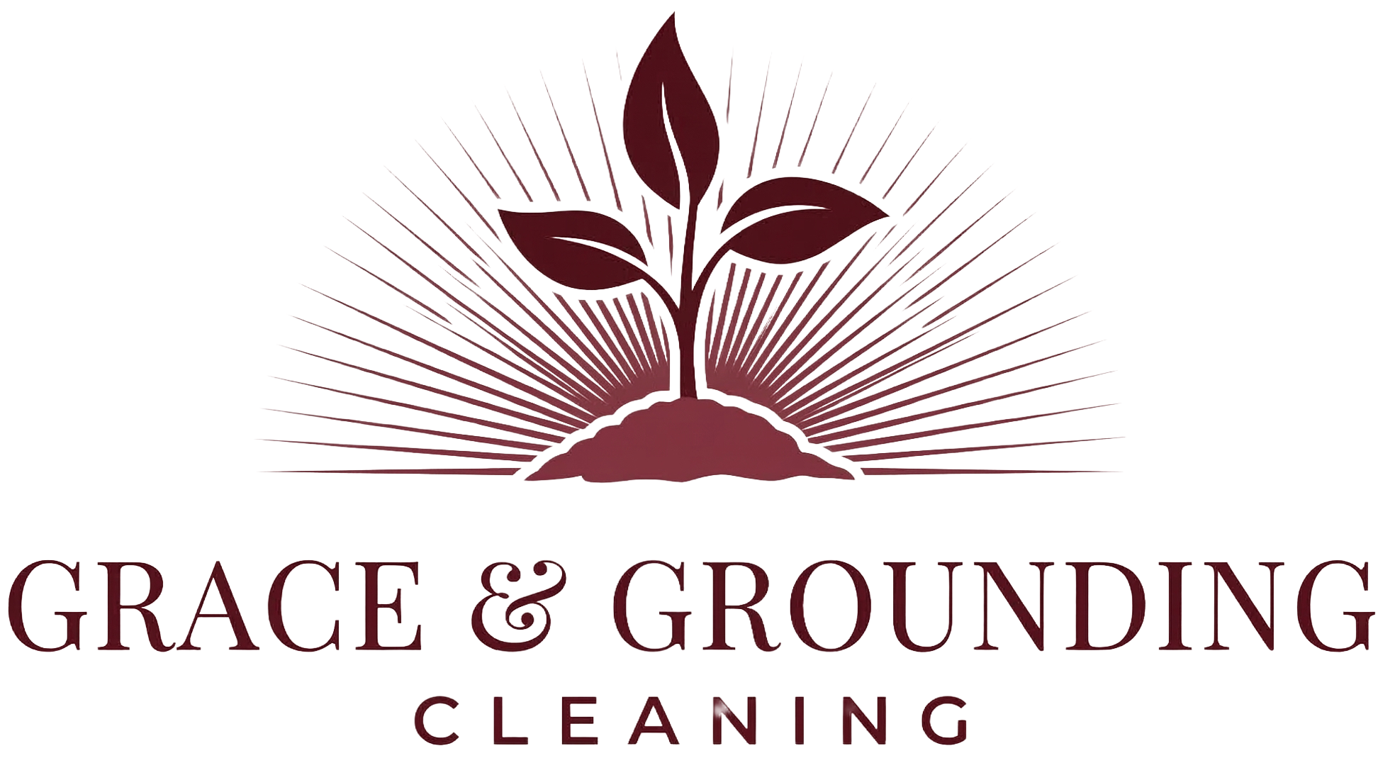 Grace and Grounding Cleaning Logo