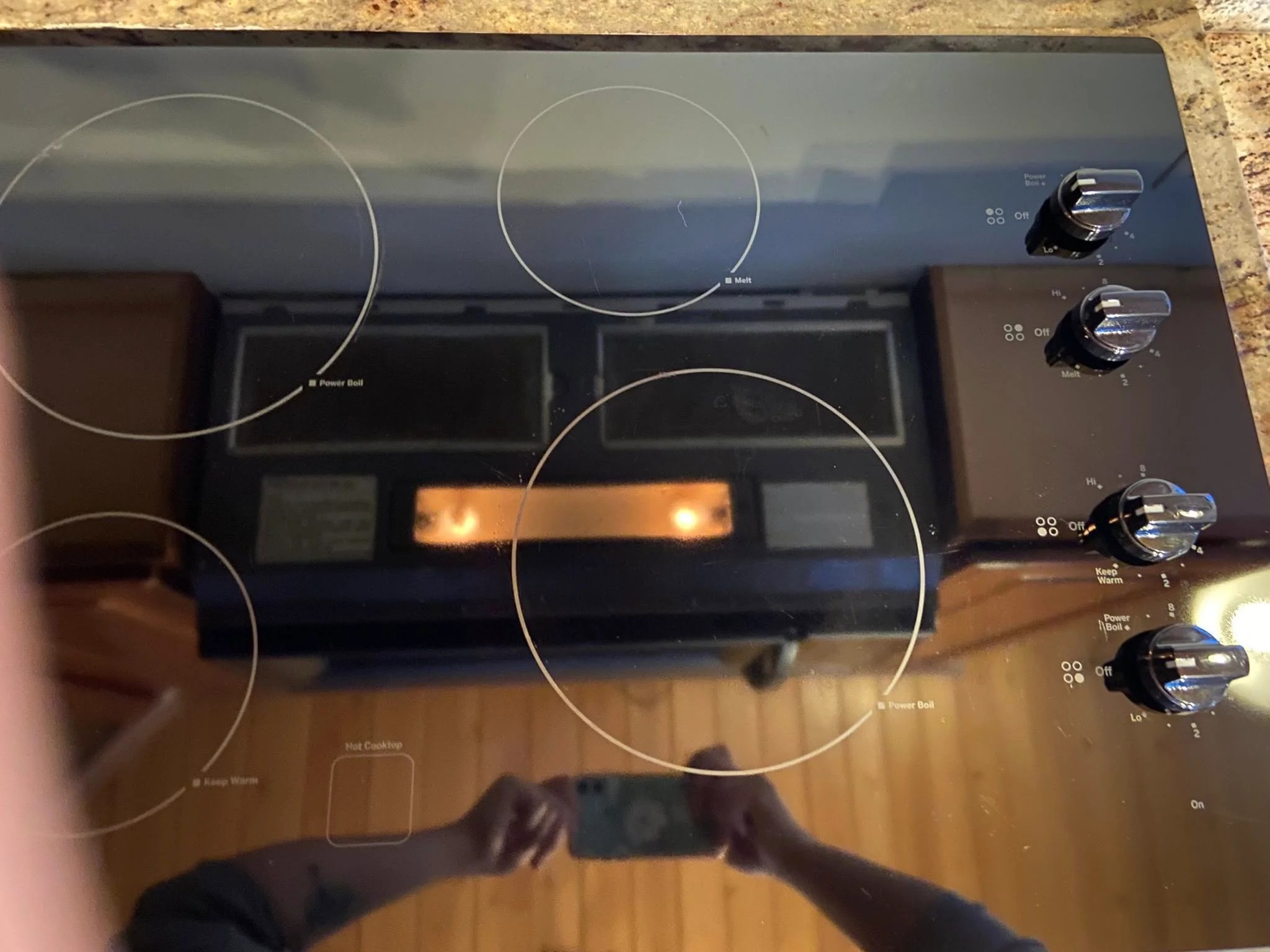 Stove after cleaning