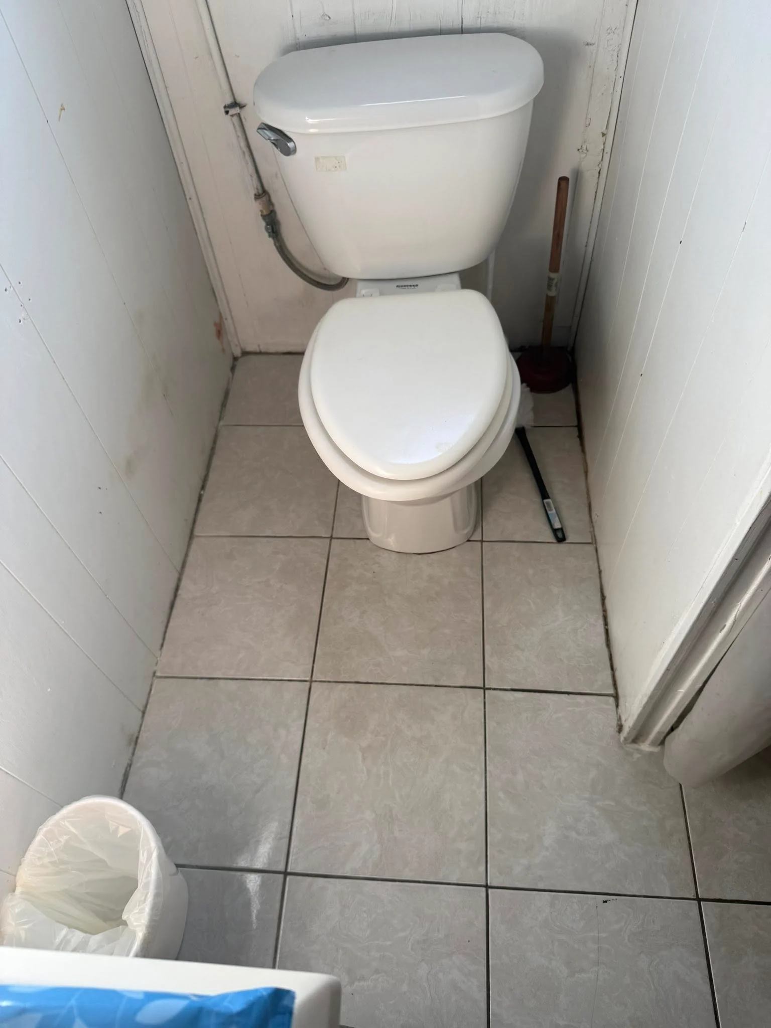 Bathroom after cleaning